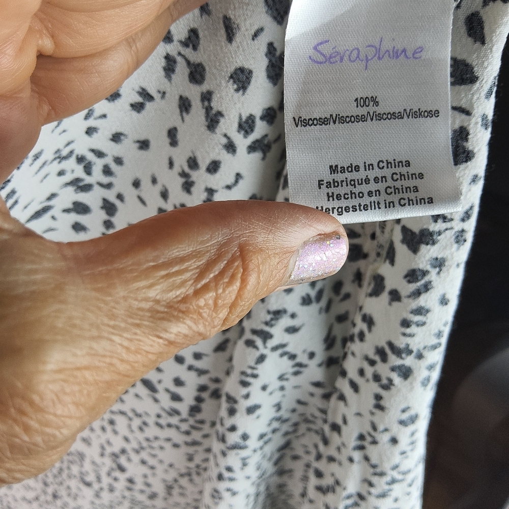 Seraphine Ava Wrap Maternity Dress - Picture 14 of 16